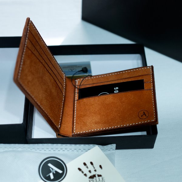 Leather Short Wallet No.1